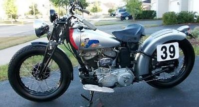 1939 bobber silver Left